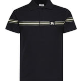 Polo in cotone a righe 8105139 C1765 BURBERRY 