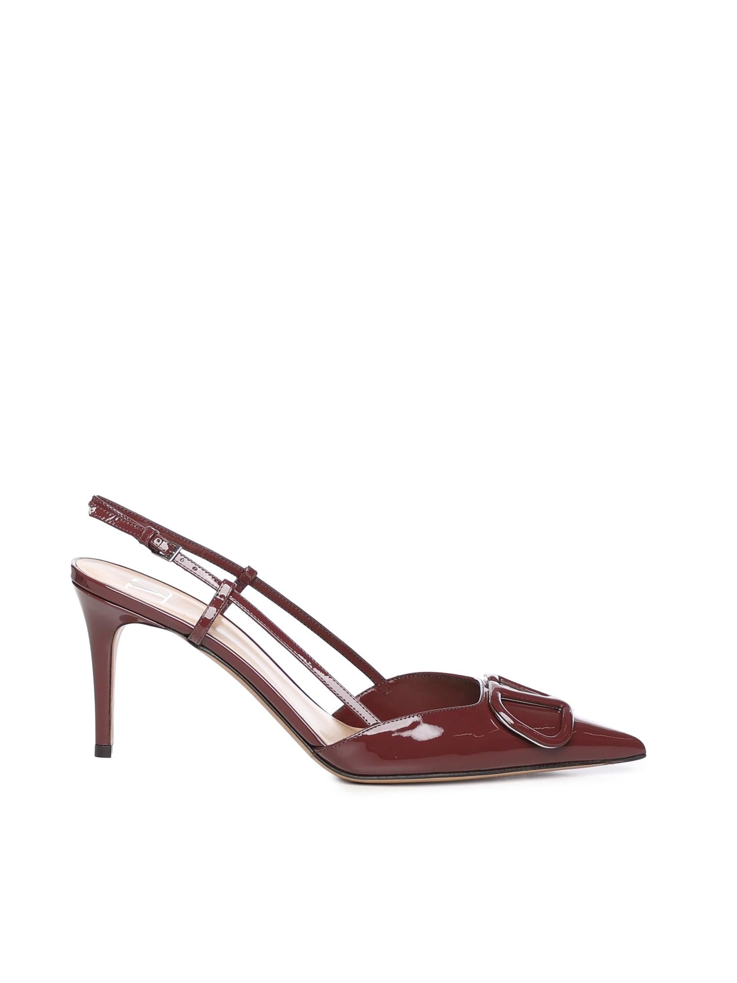 Décolleté slingback VLogo Signature in vernice 7W2S0R01 TMKAFD VALENTINO GARAVANI 