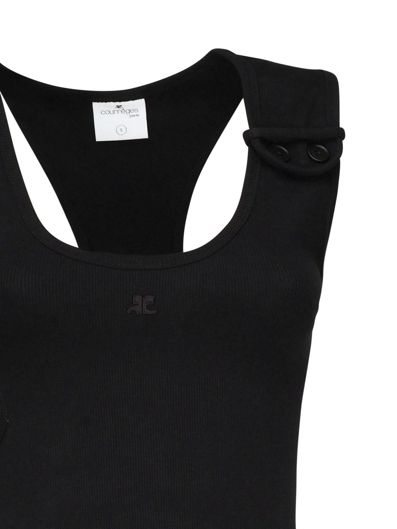 Canotta 90's Rib 125JDE118JS0194 9999 COURREGES 
