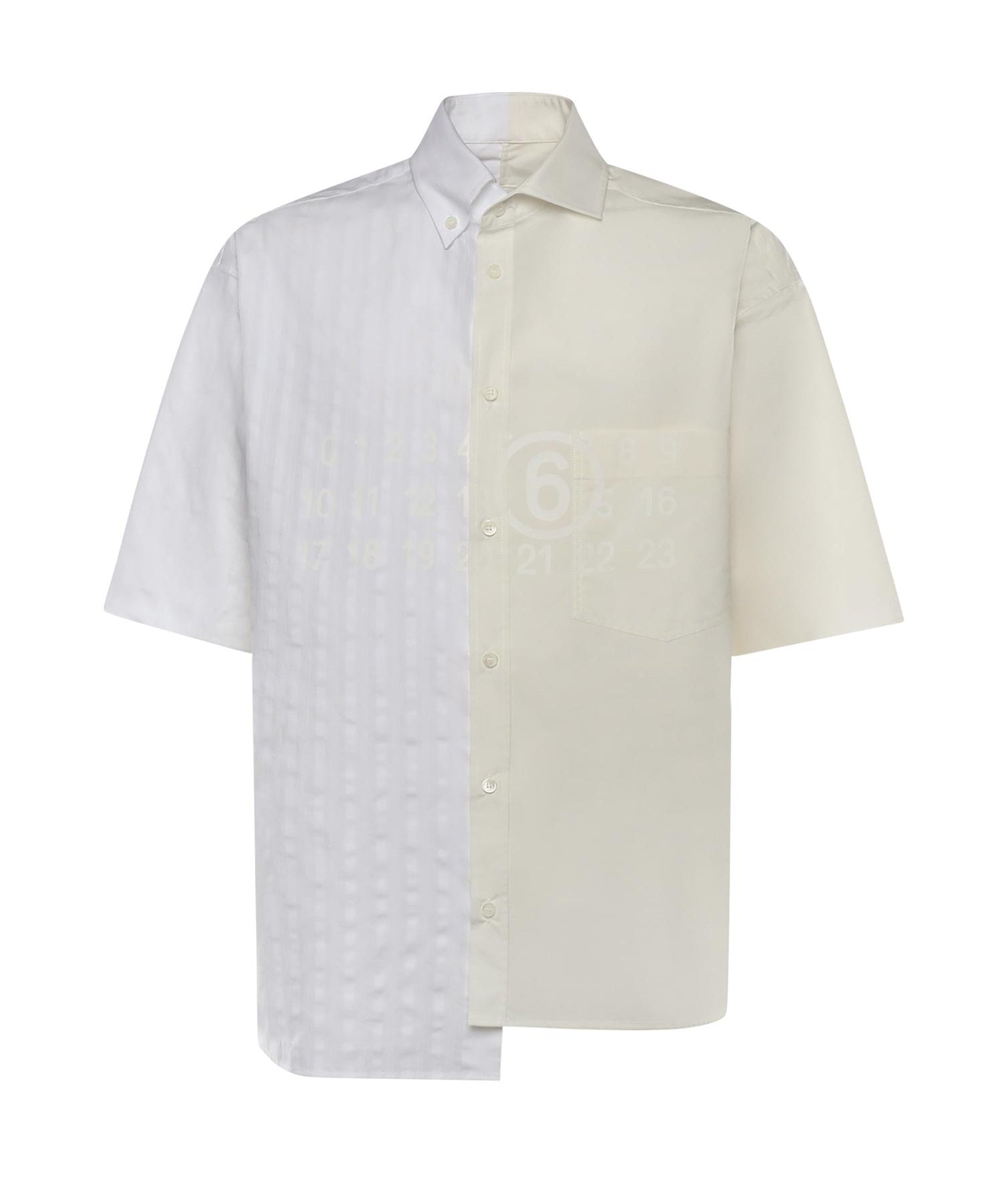 Camicia in popeline di cotone SH0DR0007 MTN135961 MM6 Maison Margiela 