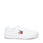 Sneakers in pelle con logo EM0EM01443 YBR TOMMY HILFIGER 