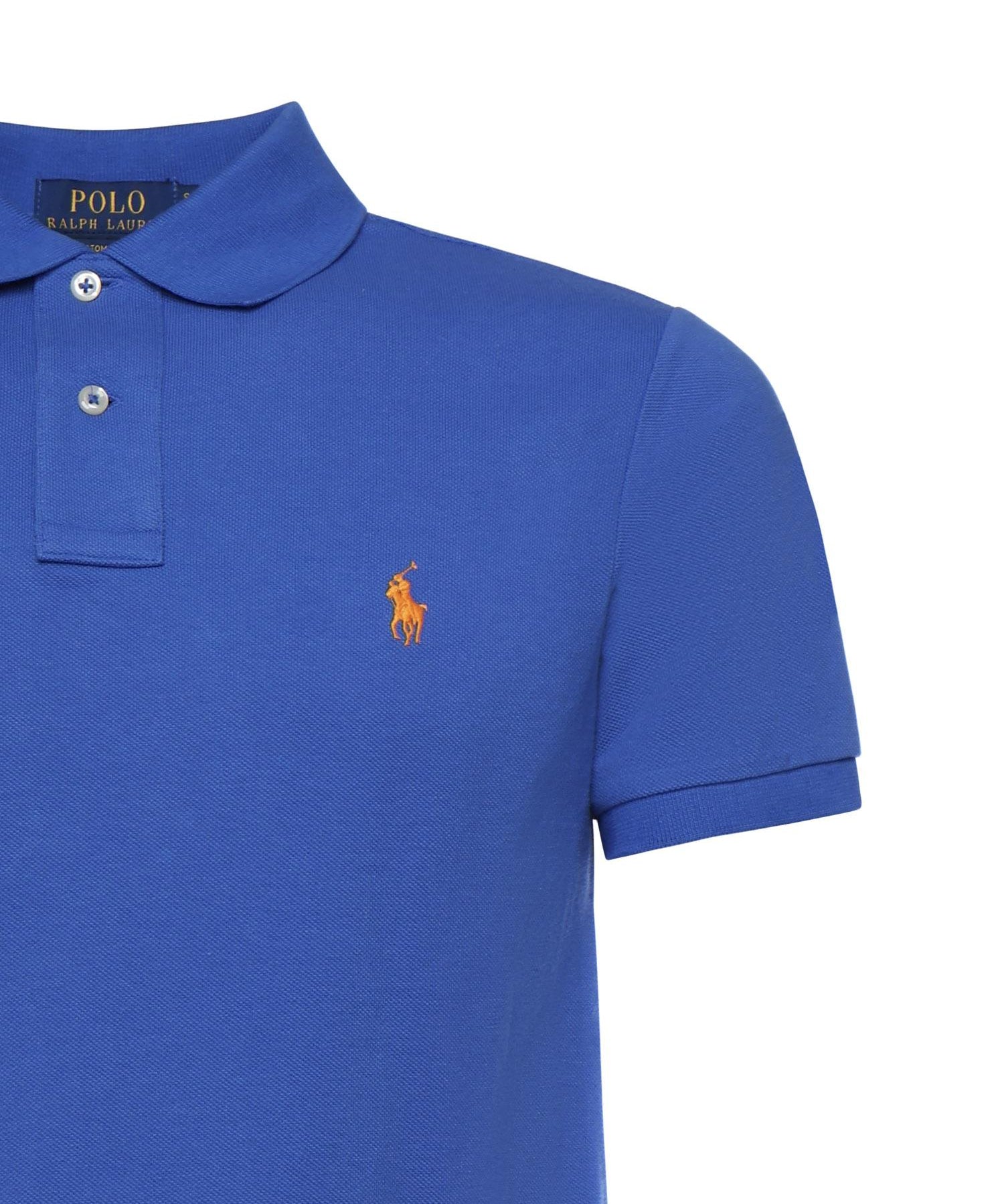 Polo in cotone con logo 710782592 011 POLO RALPH LAUREN 