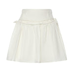 Gonna corta con arricci e coulisse 106830 A2LDZ05 PINKO 