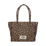 Borsa shopping mini con logo 73BS9MV02M ILENEBEIGE/MORO V° 73 