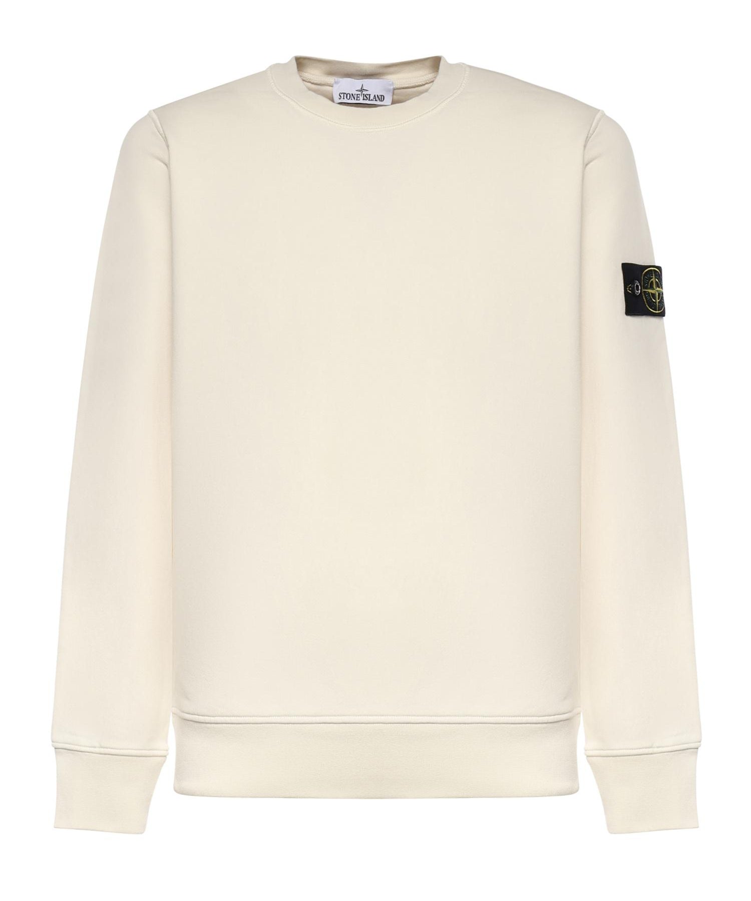 Felpa in cotone con logo L1S156100060 S0051V0093 STONE ISLAND 