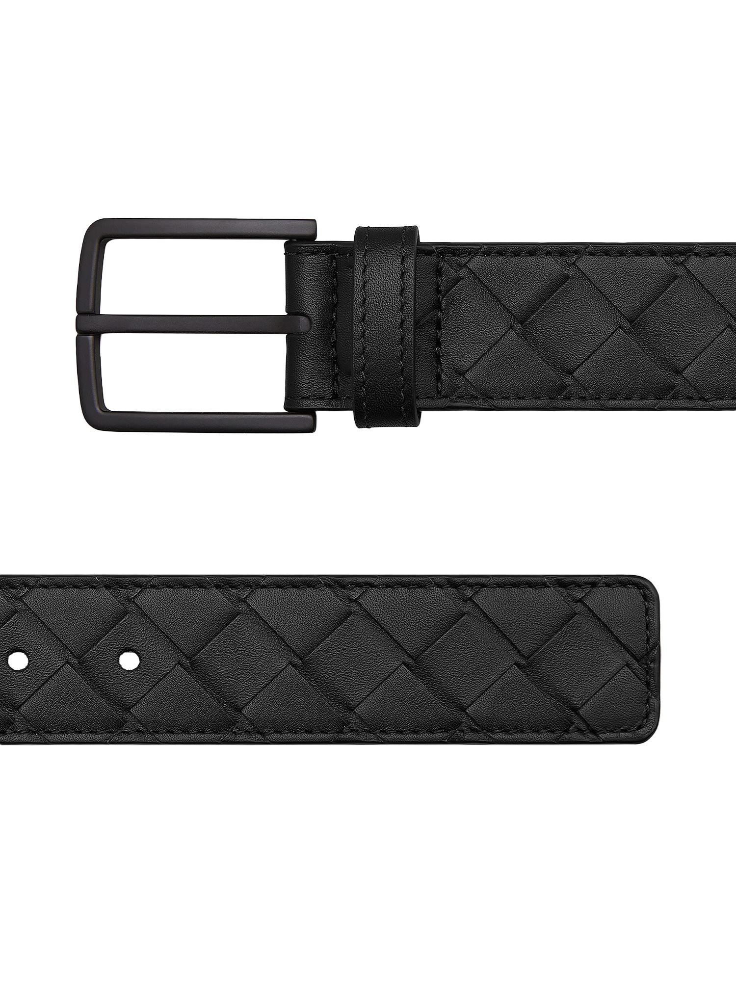 Cintura Intrecciato in pelle 609182 V4KF18984 BOTTEGA VENETA 