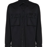 Camicia in lana vergine G5MD1T FU21QN0000 DOLCE & GABBANA 