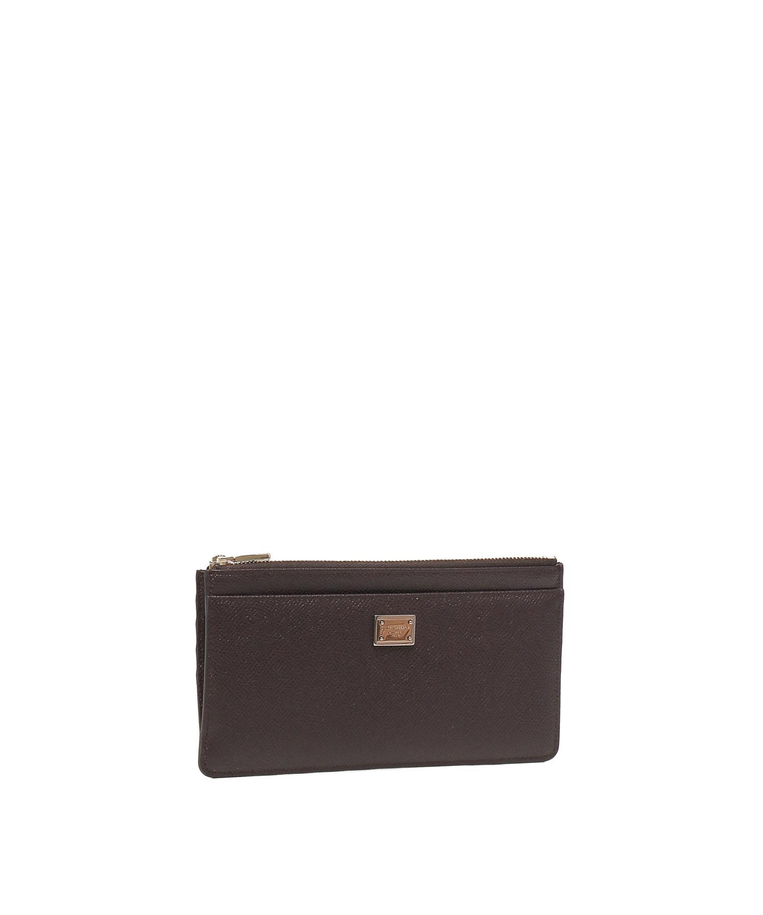 Portacarte in pelle di vitello con logo BI1265 A10018M073 DOLCE & GABBANA 