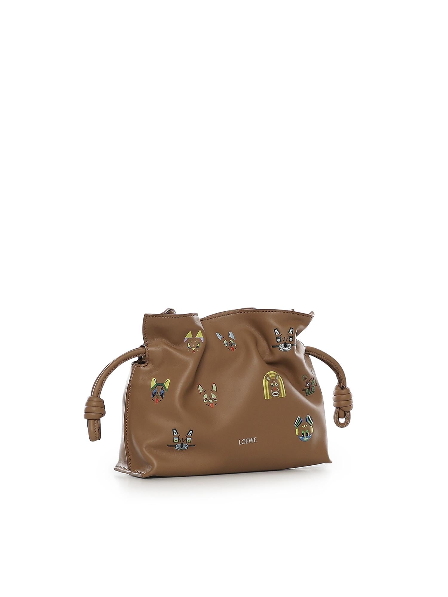 Borsa clutch Flamenco mini Cats in nappa A411FC2XAC 9579 LOEWE 