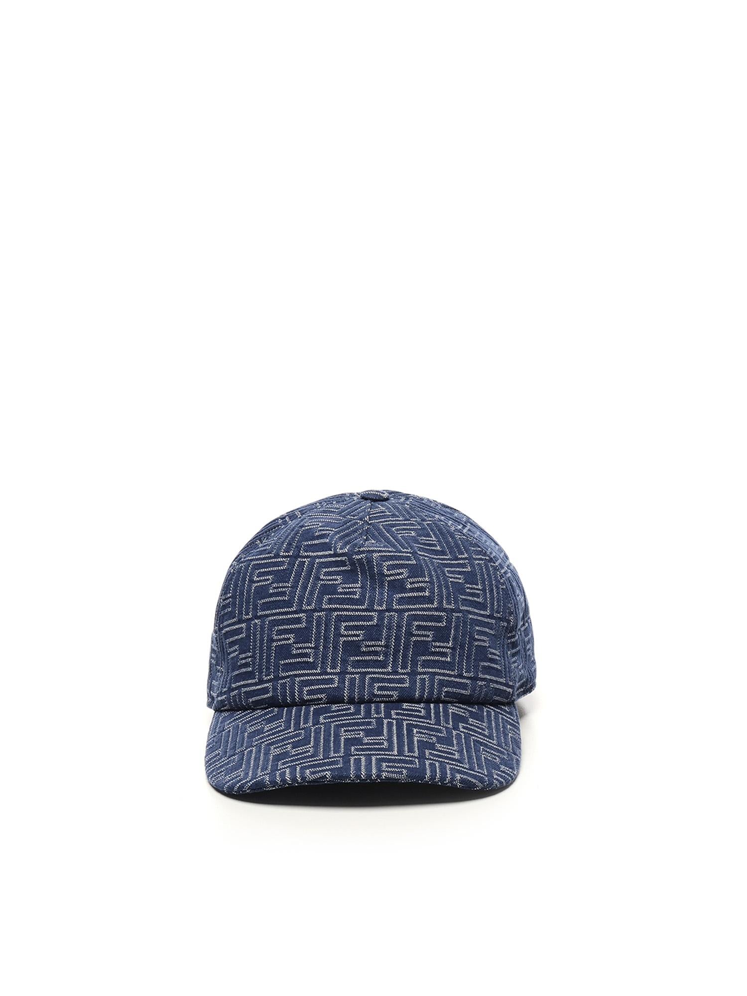 Cappello da baseball FF jacquard FXQ768 AV93F0RBB FENDI 