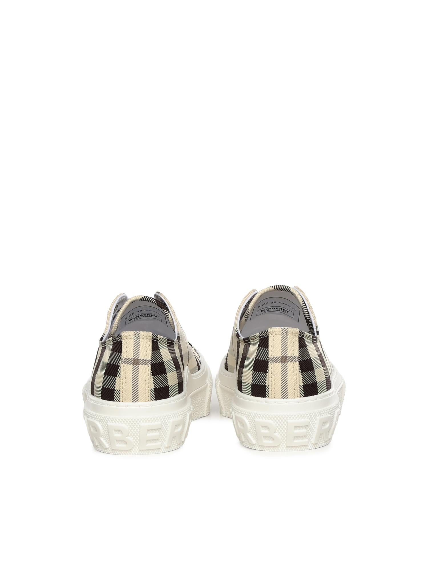 Sneaker in nylon Check 8118636 B2529 BURBERRY 