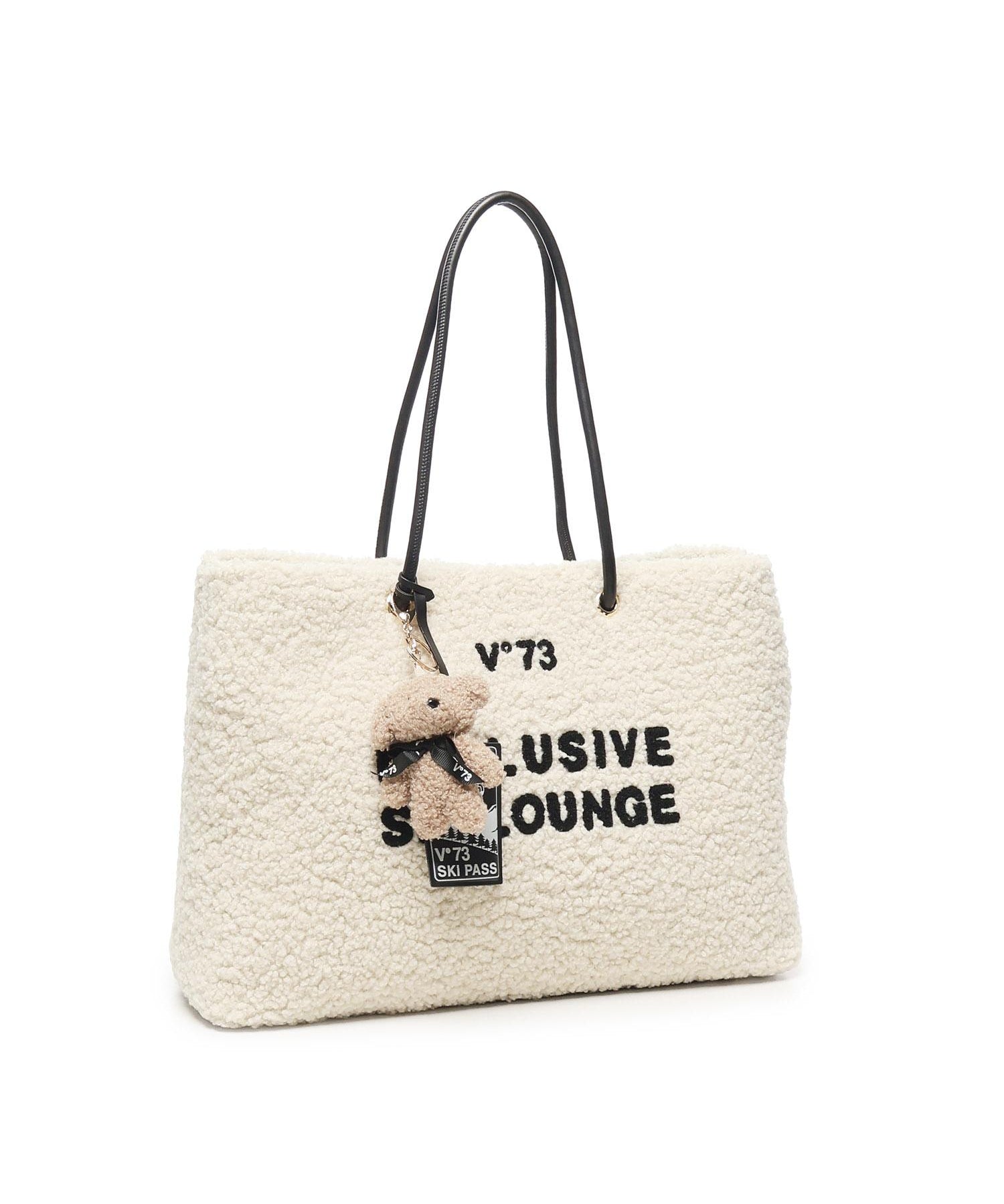 Borsa shopping Ski Lounge<BR/> 73BS9A501 SKI LOUNGEECRU/NERO V° 73 