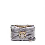 Borsa a tracolla Baby Love Bag Puff in nappa laminata 100040 A360IEHQ PINKO 