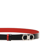 Cintura regolabile e reversibile Gancini<BR/> 230294 781813013 FERRAGAMO 
