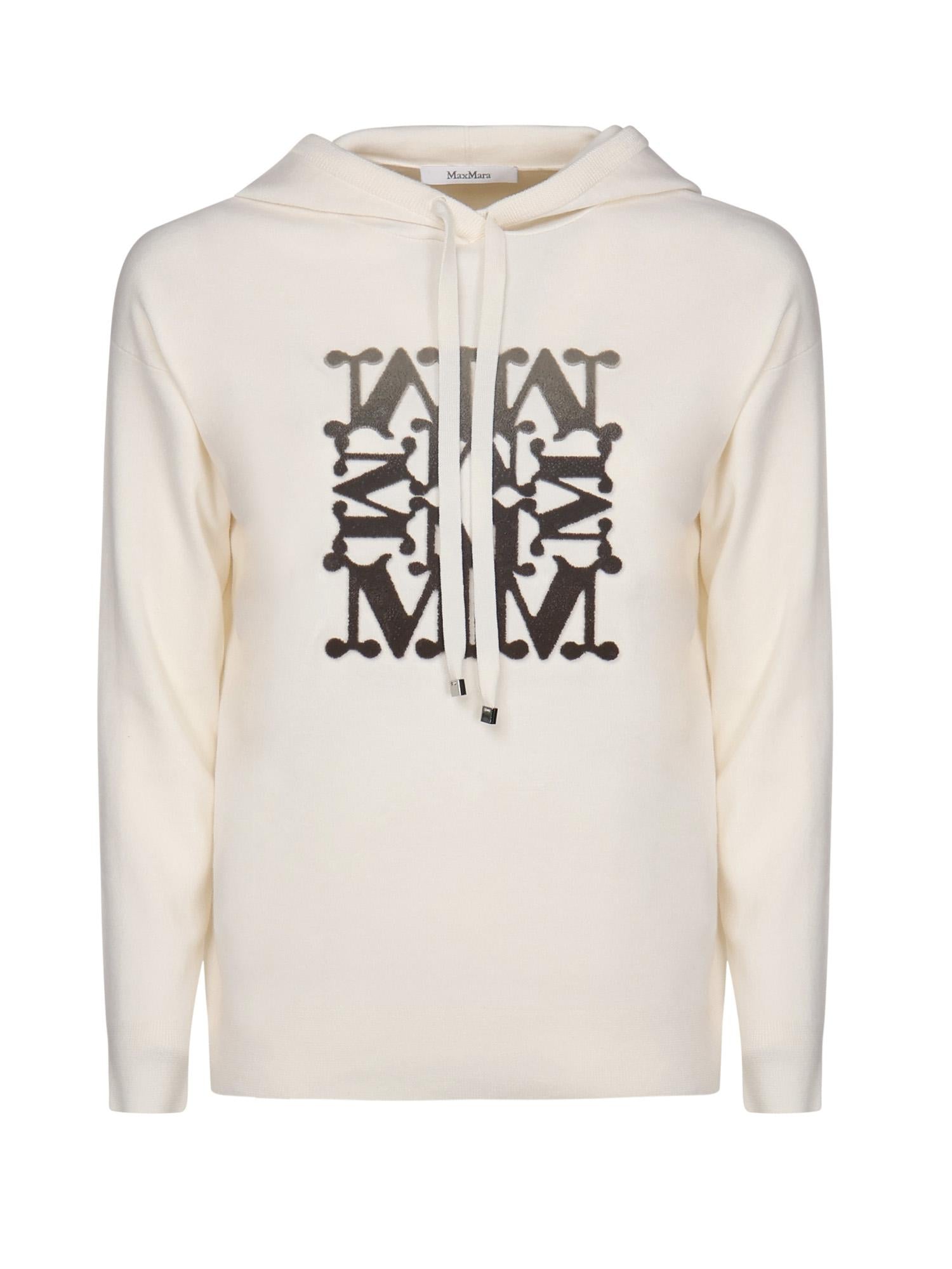 Felpa in lana con cappuccio 2521366222600 011 MAX MARA 
