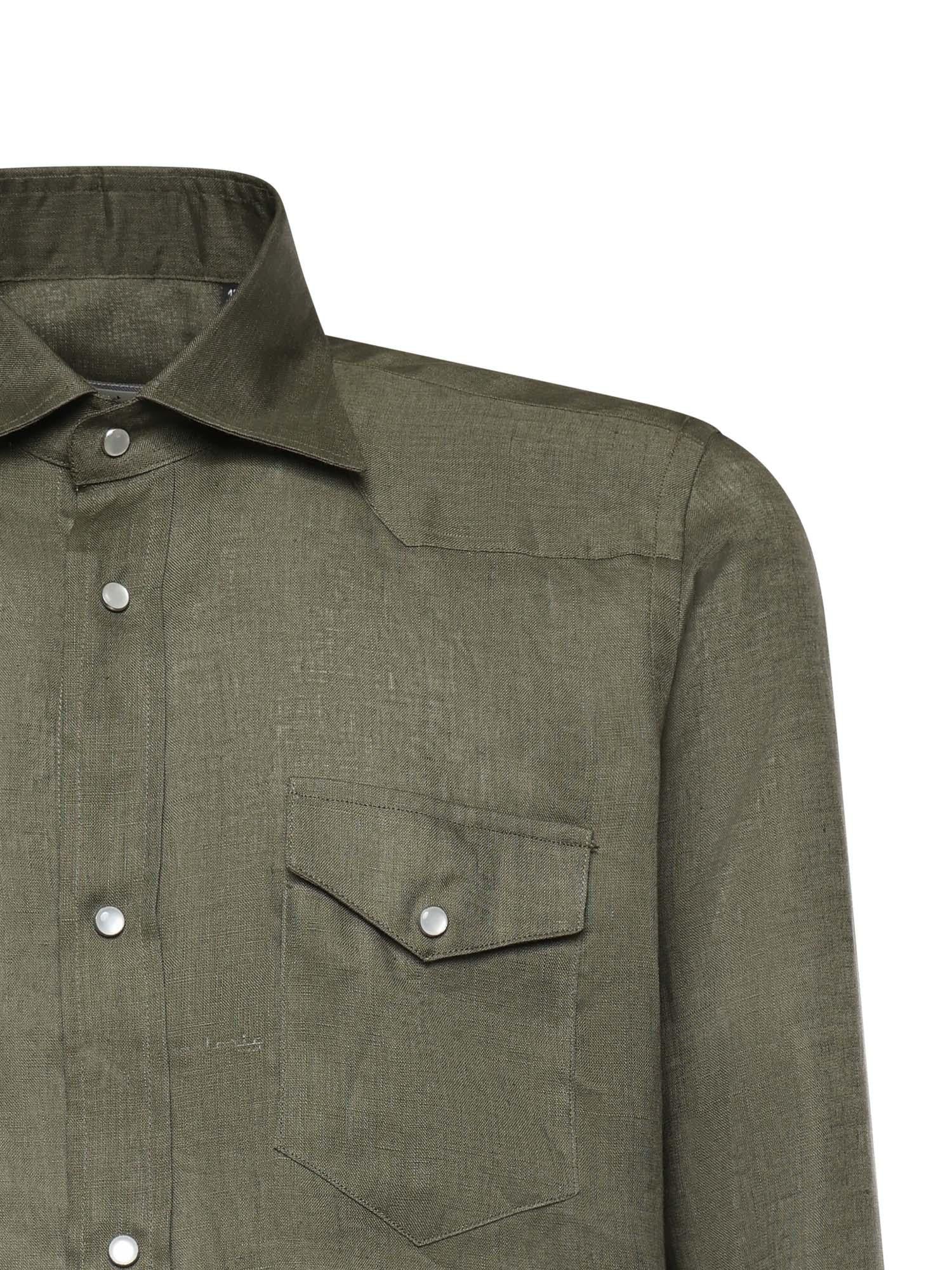 Camicia Texas in lino SCC0001SH46420900B  SARTORIO NAPOLI 