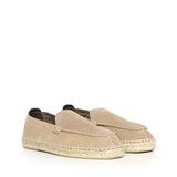 Espadrillas in pelle scamosciata velour EM005854 AF23967U6092 EMPORIO ARMANI 