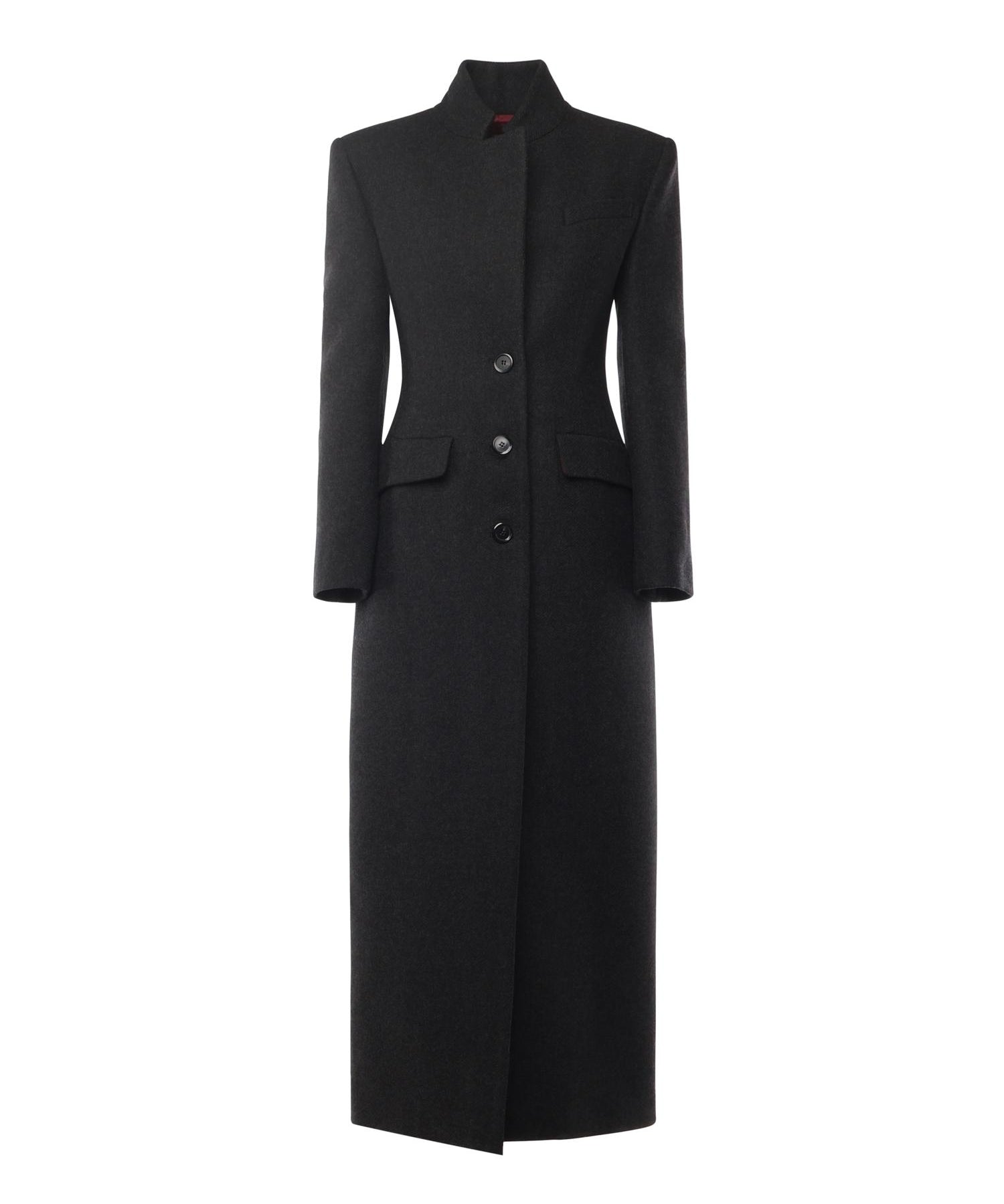 Cappotto lungo in panno 106123 A30GI84 PINKO 