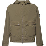 Giacca con cappuccio e logo L1S154100052 S0042V005G STONE ISLAND 