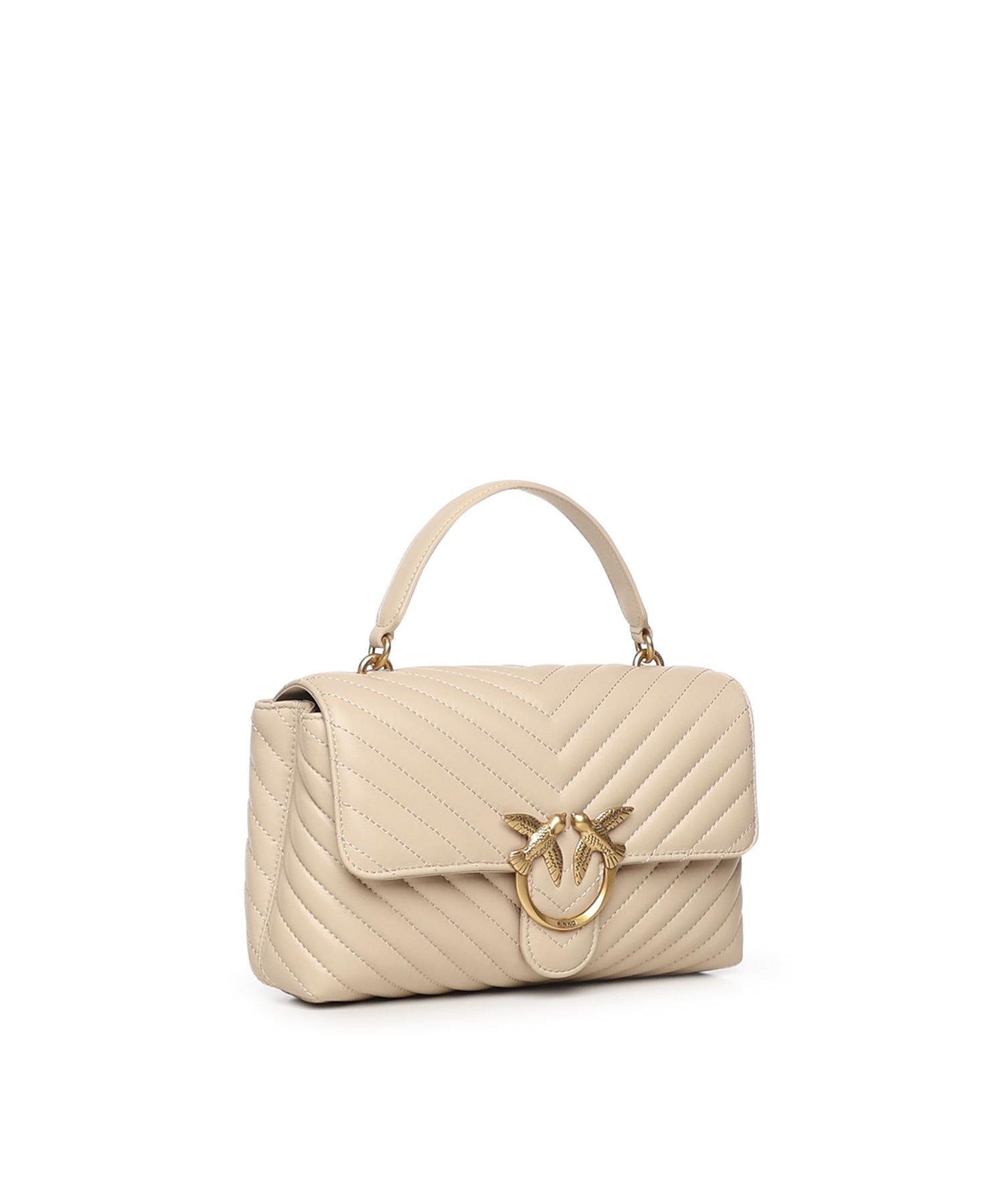 Borsa Love Lady Puff Chevron 100043 A0GKC50Q PINKO 