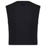 Gilet con bottoni rose gioiello 106593 A2Q2Z99 PINKO 