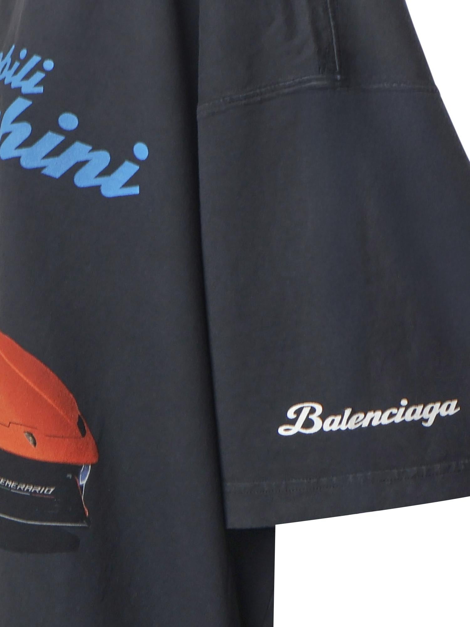 T-Shirt Balenciaga x Automobili Lamborghini 831305 TSVP91041 BALENCIAGA 