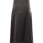 Gonna midi in seta FF jacquard FQ7688 AUQGF1T6H FENDI 