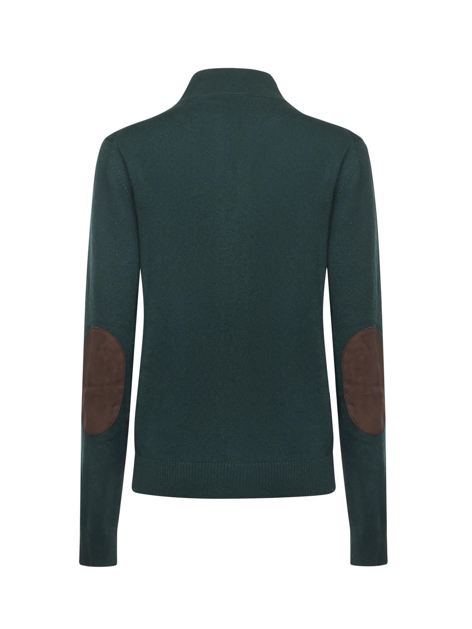 Maglia in cashmere con logo MMF995 1748F0L76 MIU MIU 