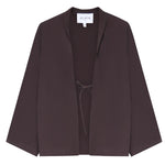 Giacca in popeline AA9V1285W144C 413 ALAIA 