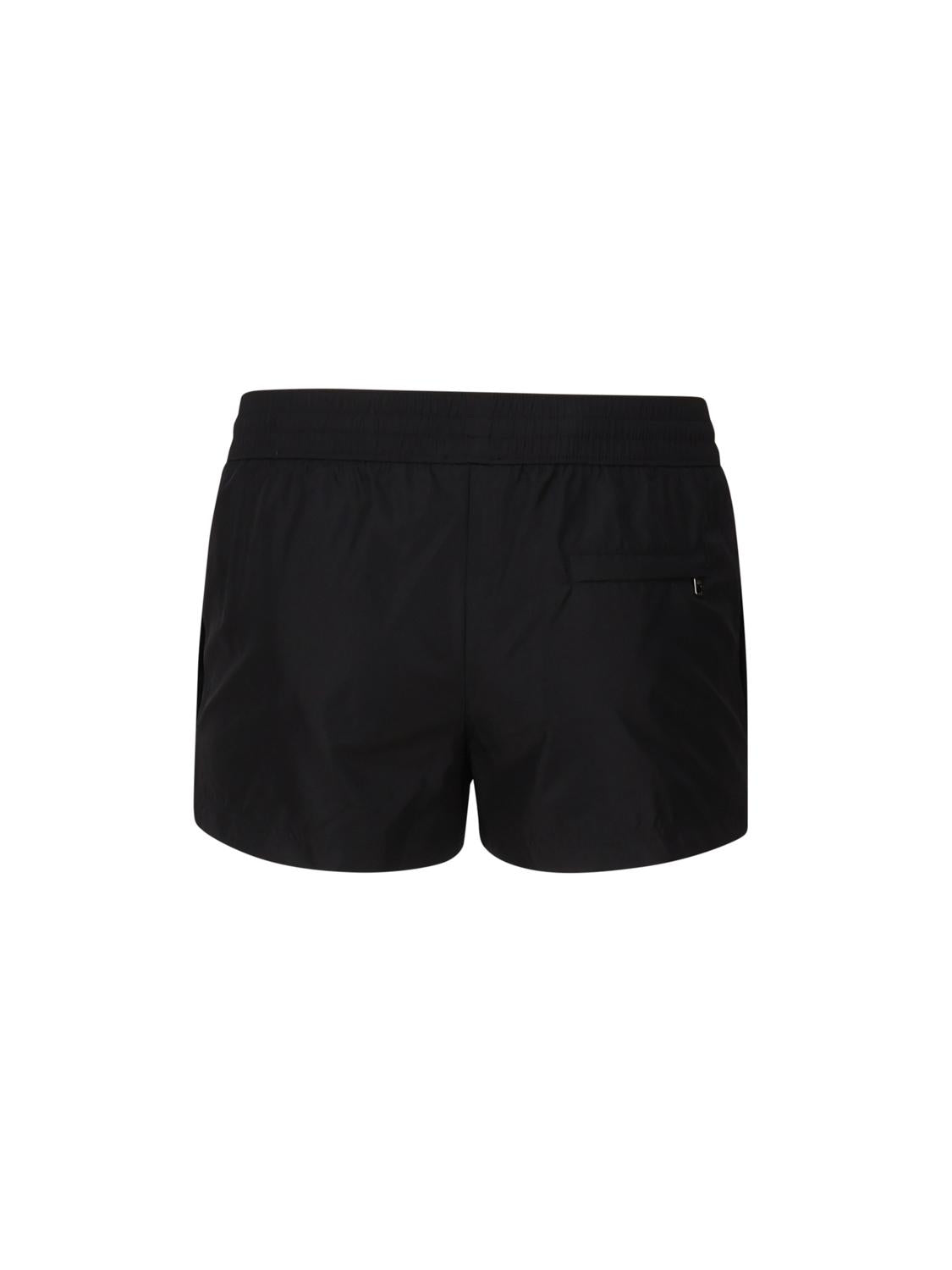 Boxer da mare corto realizzato in nylon leggero con placca metallica logo M4E48T ONO06N0000 DOLCE & GABBANA 