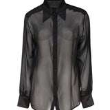 Camicia in chiffon di seta F5R42T FU1ATN0000 DOLCE & GABBANA 