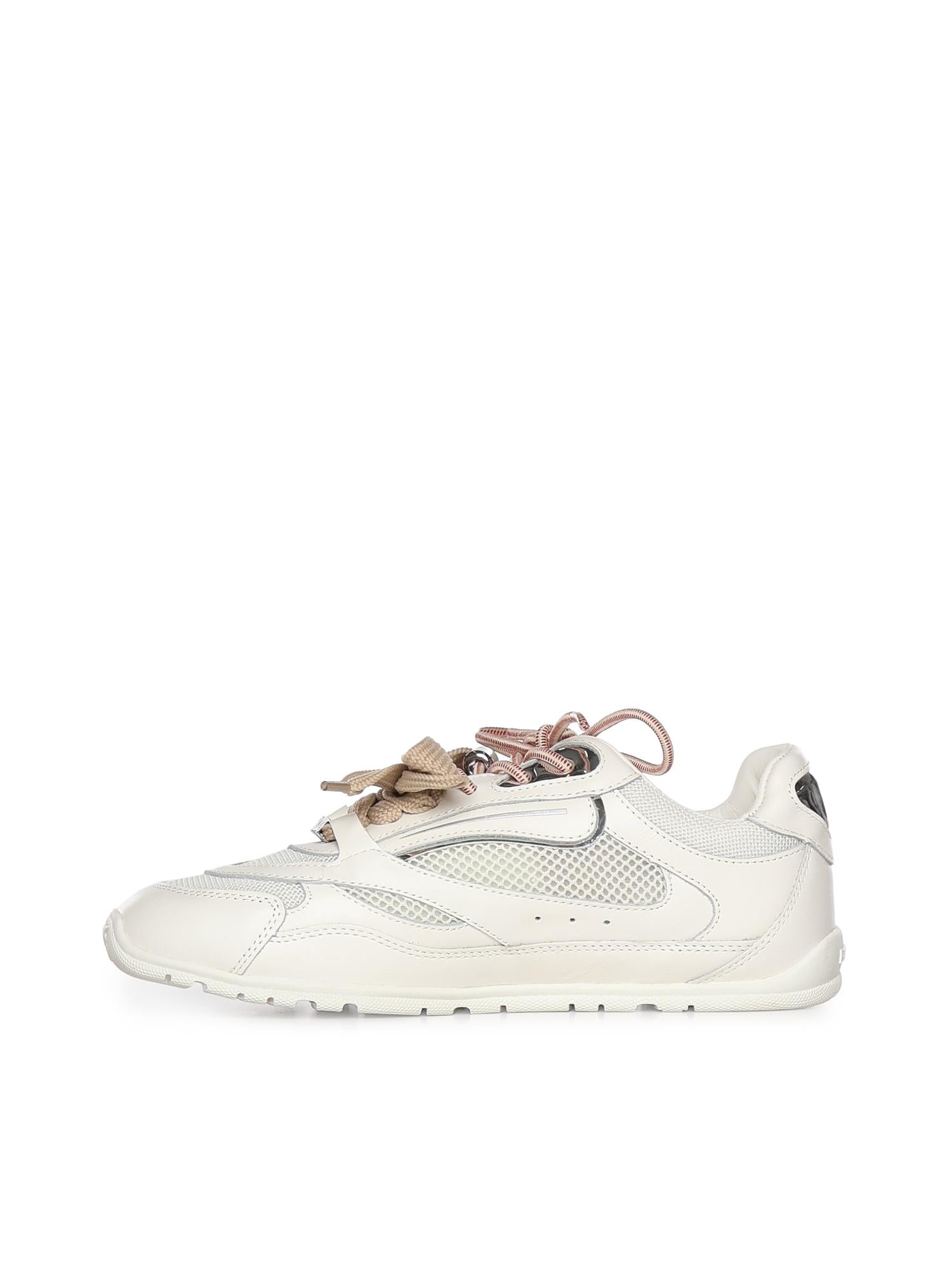 Sneakers con lacci doppi, cristallo e charm SS0185 P132Z1B PINKO 