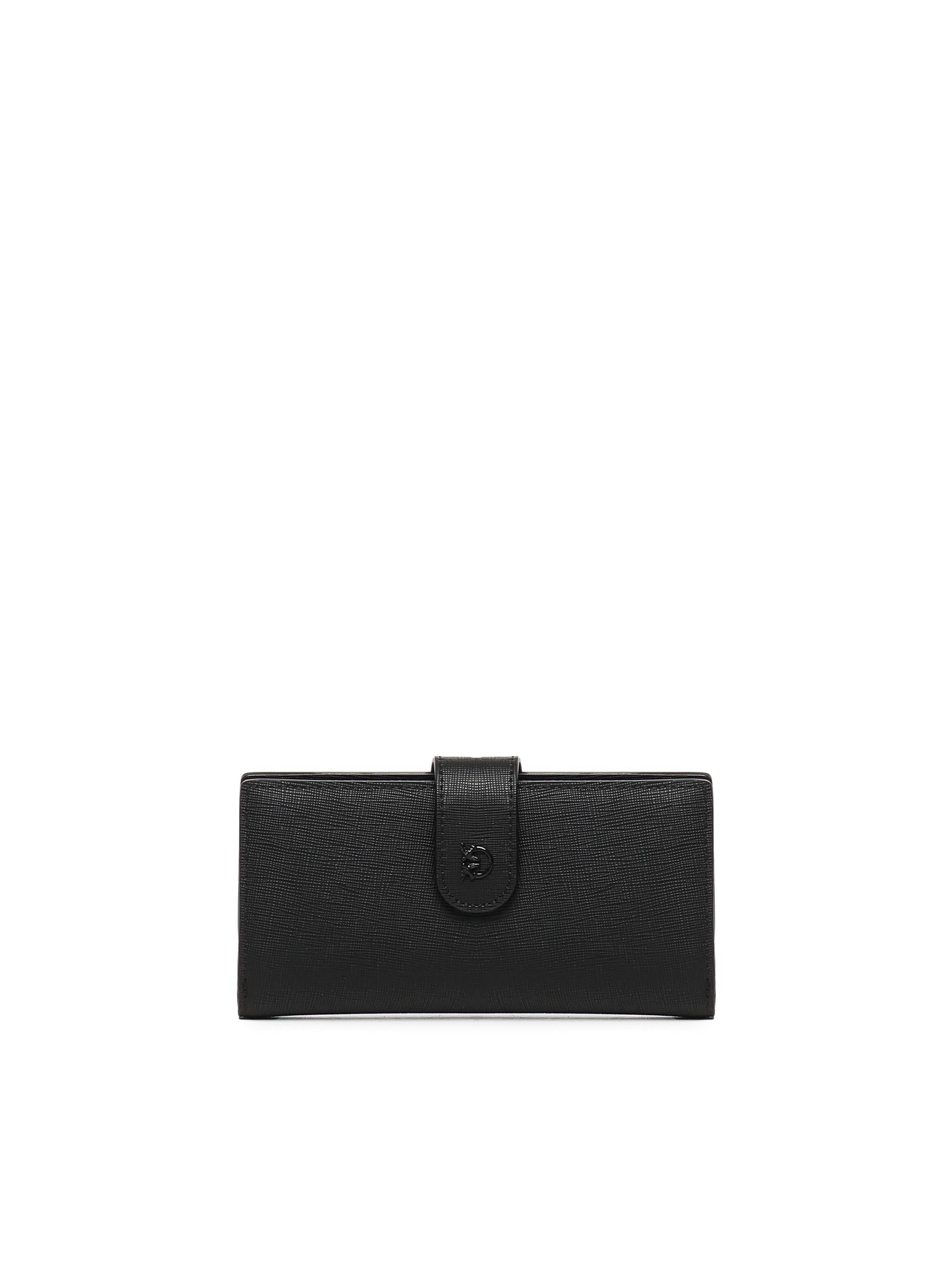 Portafoglio in pelle saffiano con logo 104354 A29PZ99B PINKO 