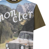 T-shirt con stampa frontale K14018C00003 89AB9816 MONCLER GENIUS 