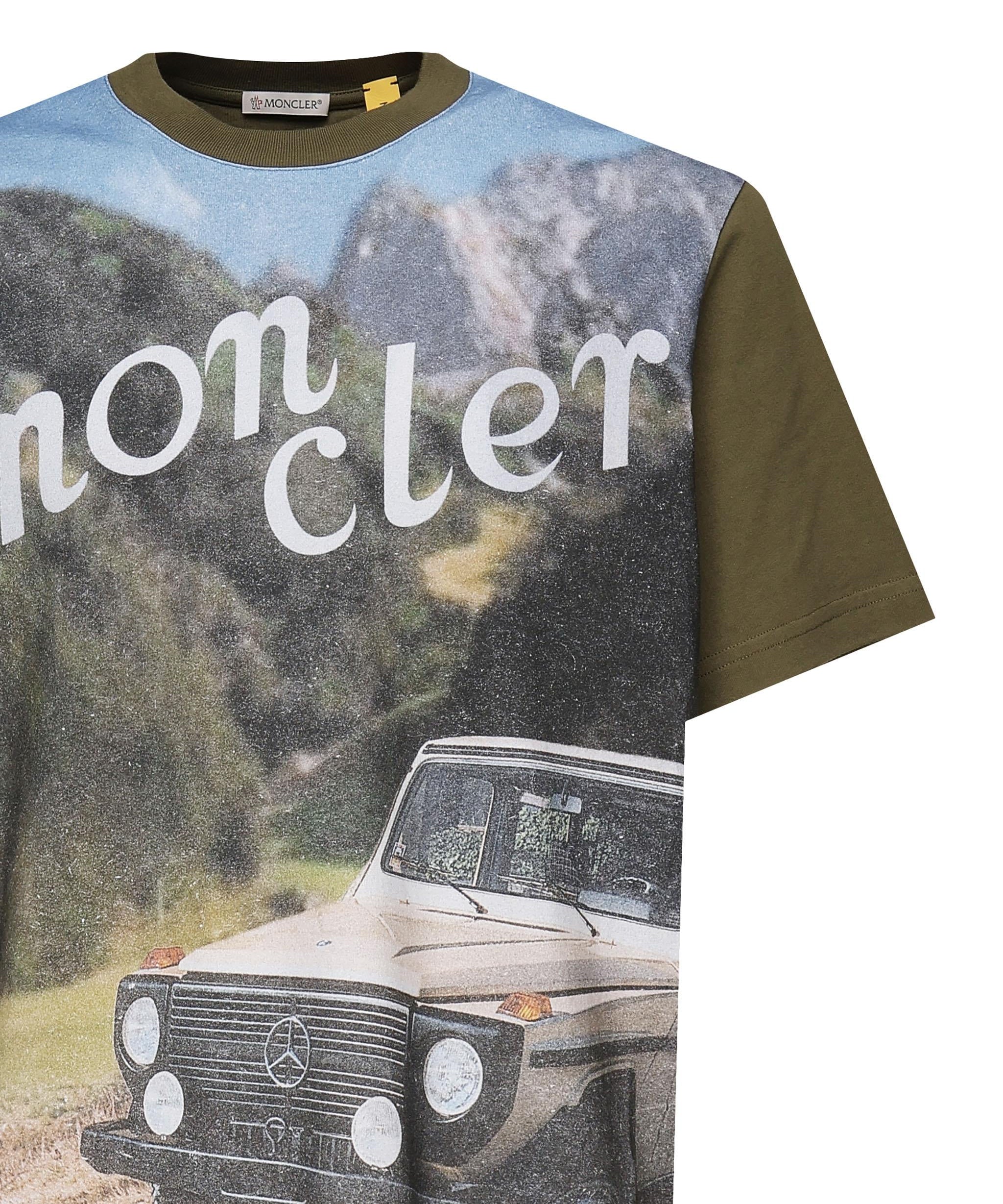 T-shirt con stampa frontale K14018C00003 89AB9816 MONCLER GENIUS 