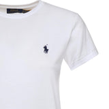 T-shirt in cotone con logo 211B14605 032 POLO RALPH LAUREN 