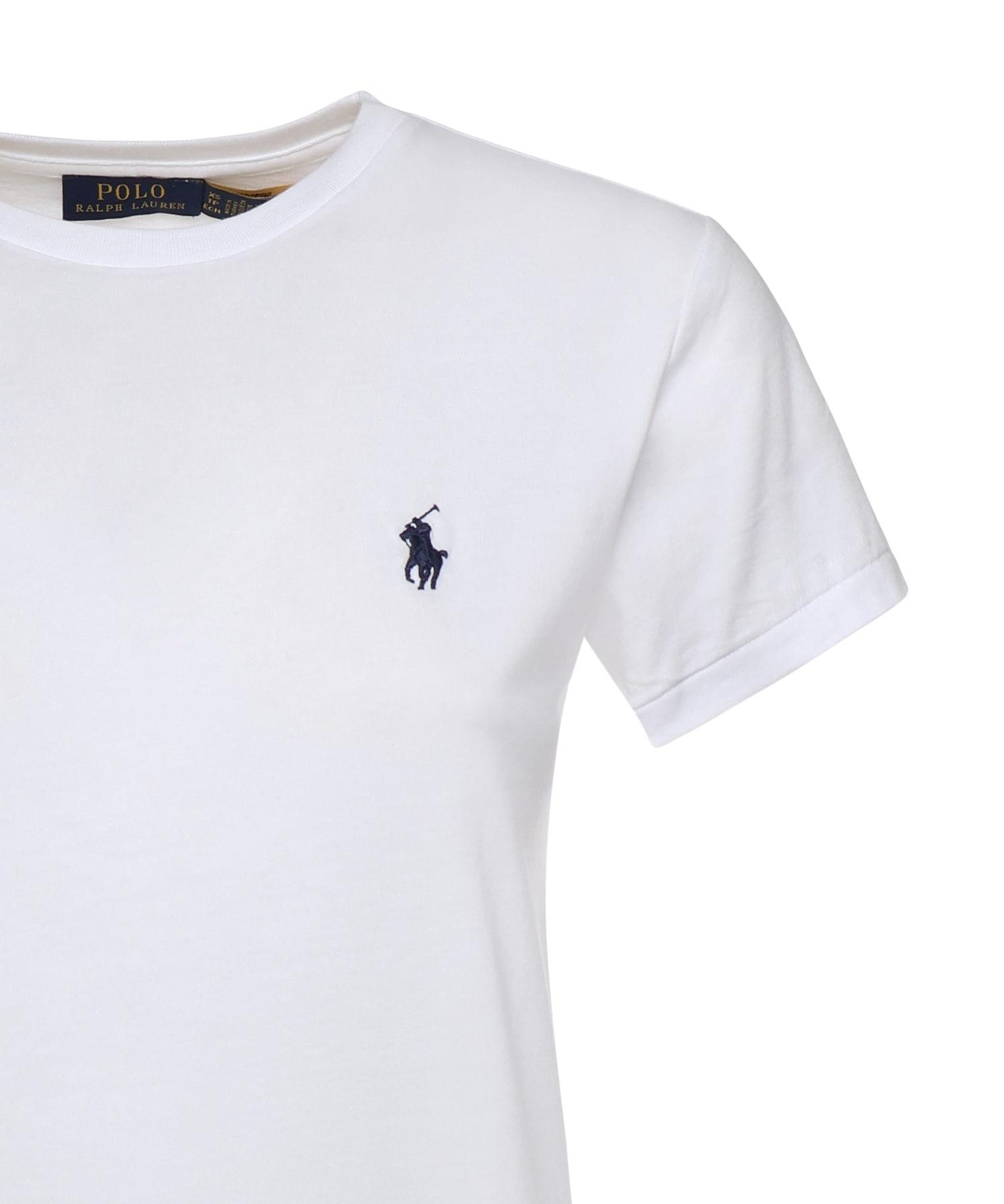 T-shirt in cotone con logo 211B14605 032 POLO RALPH LAUREN 