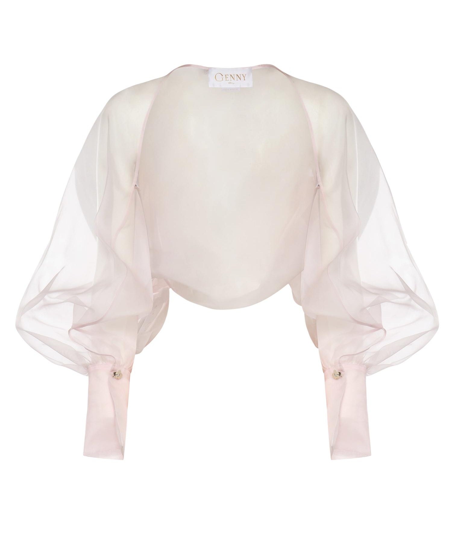 Coprispalle in organza di seta 80AJQ52A N0193439 GENNY 