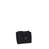 Portafoglio in pelle con logo<BR/> 103610 A0F1Z99Q PINKO 
