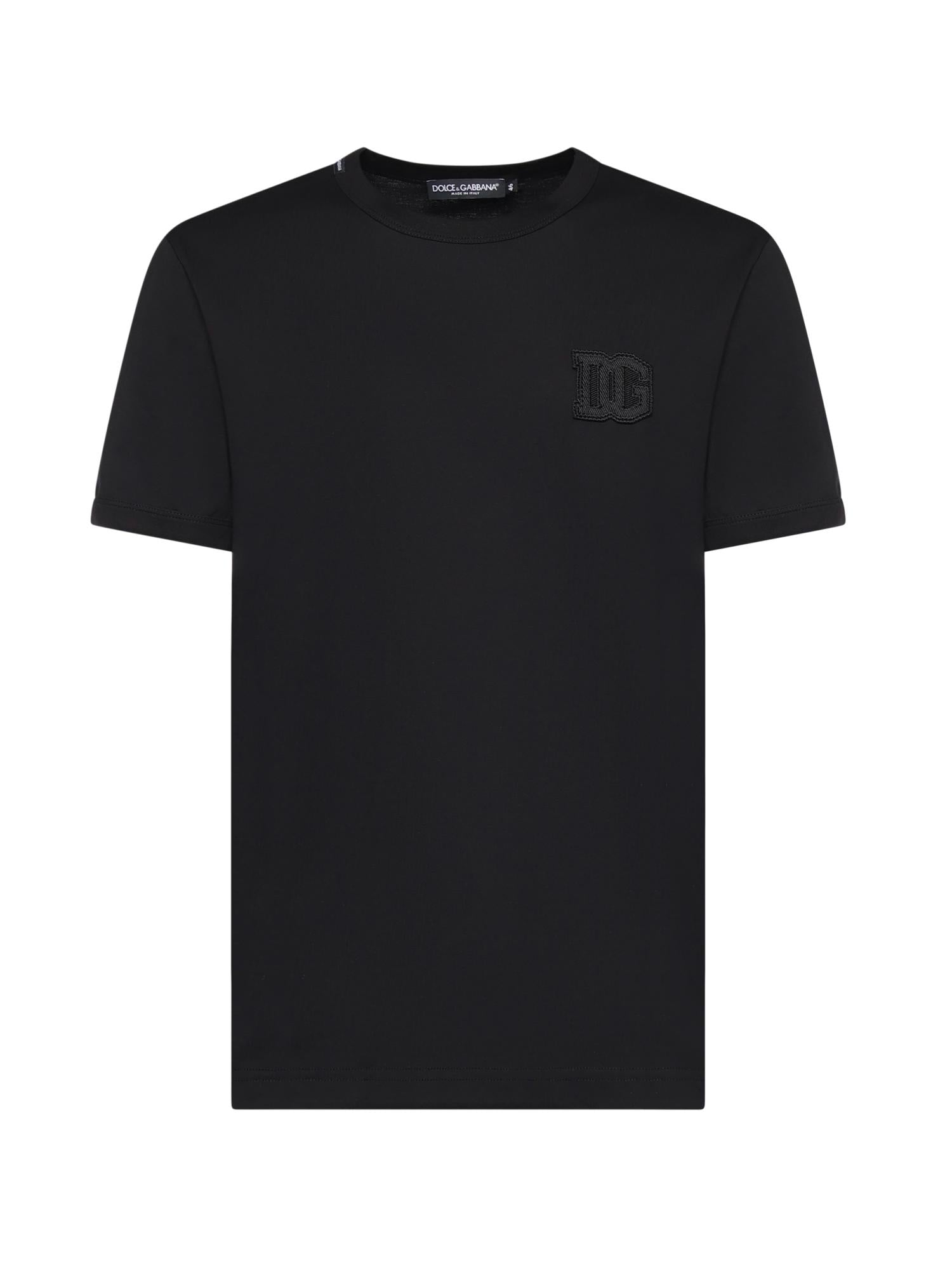 T-shirt in cotone con logo G8PV1Z G7P3NN0000 DOLCE & GABBANA 