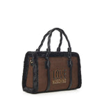Borsa a mano con logo JC4387PP0NKH1 00A LOVE MOSCHINO 