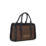 Borsa a mano con logo JC4387PP0NKH1 00A LOVE MOSCHINO 