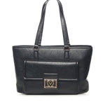 Shopper con placca logata JC4087PP1NLI0 000 LOVE MOSCHINO 