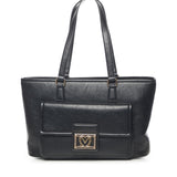 Shopper con placca logata JC4087PP1NLI0 000 LOVE MOSCHINO 