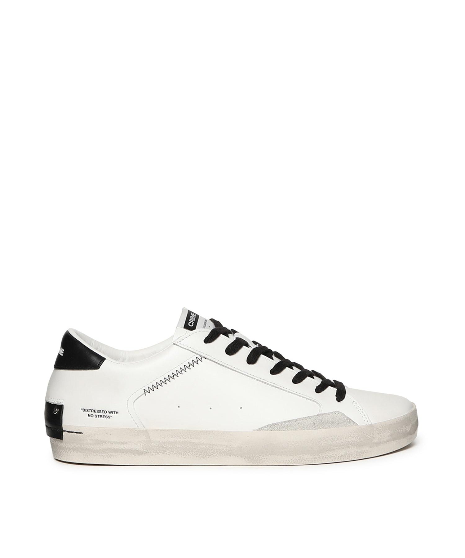 Sneakers Distressed 16001PP5 WHITE CRIME LONDON 