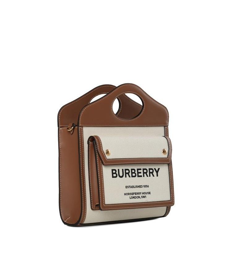 Mini bag Pocket con logo 8039361 A1395 BURBERRY 