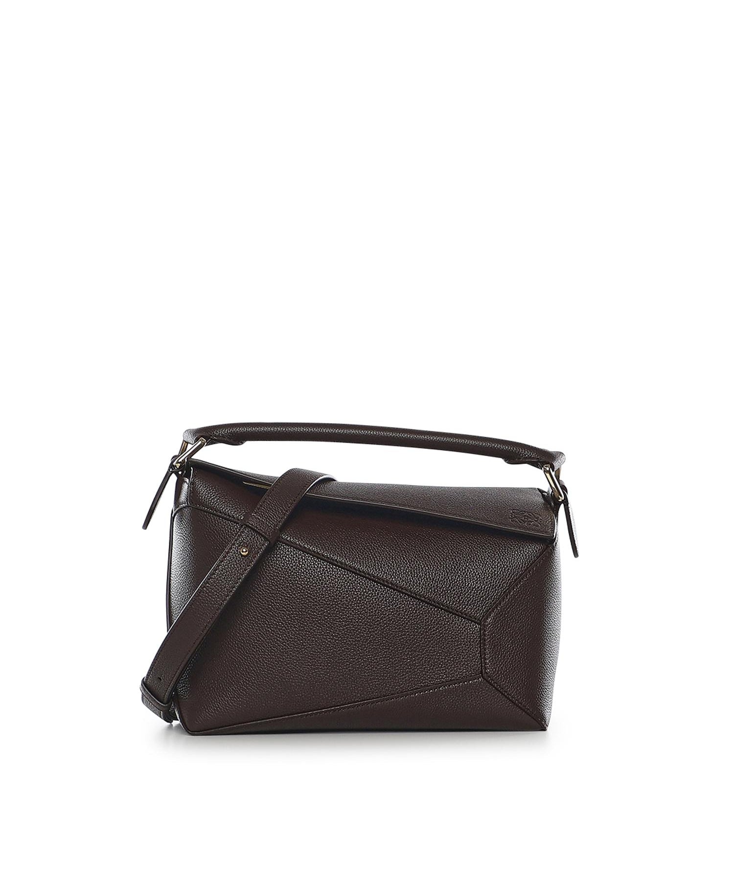 Borsa Puzzle Edge piccola in pelle di vitello A510P60XAW 18 LOEWE 