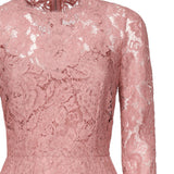 Abito longuette a tubino in pizzo F6M0DT HLM7LF0473 DOLCE & GABBANA 