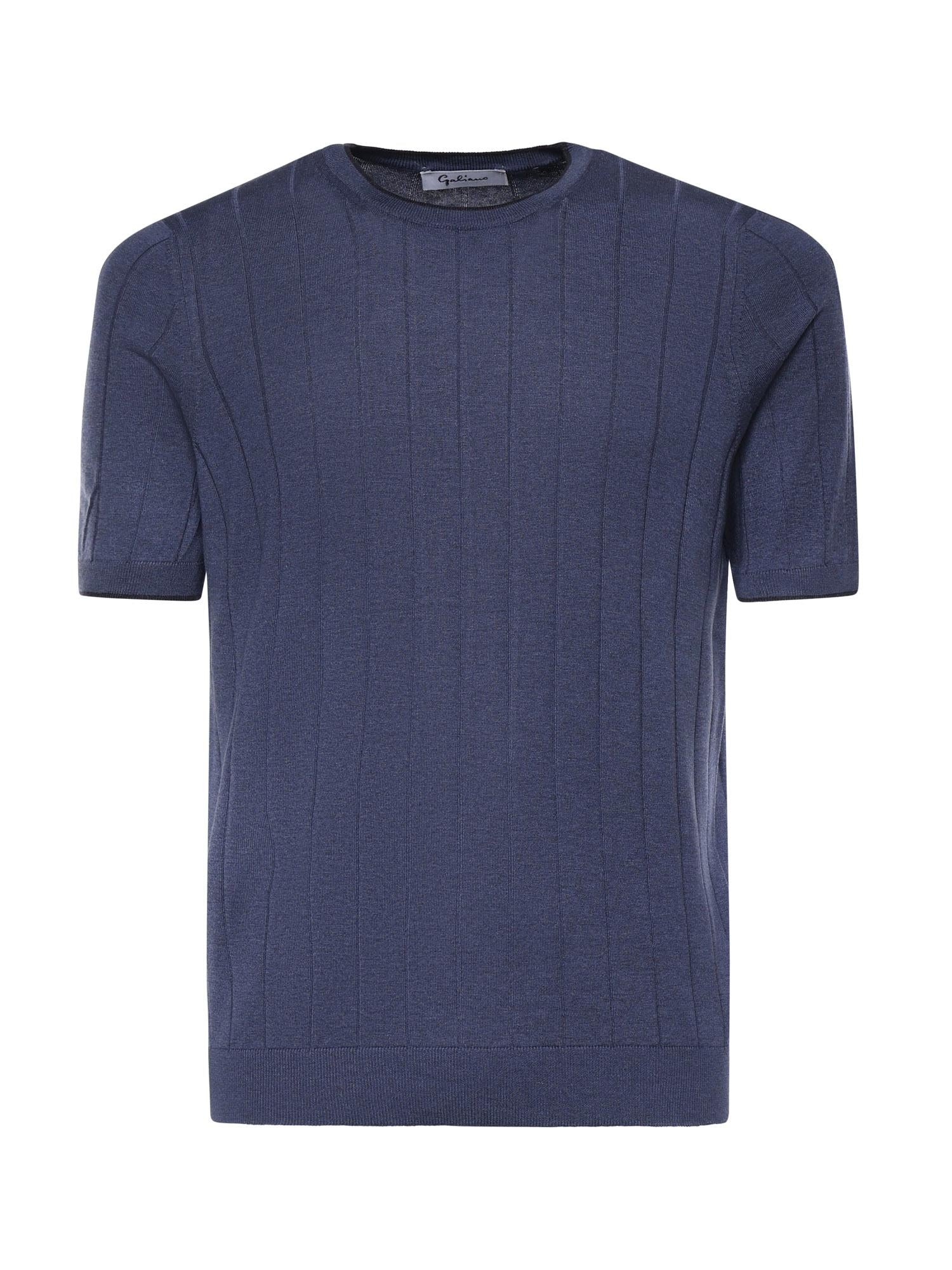 T-shirt in seta 43116 23510570 GALIANO 