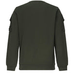 Felpa girocollo con tasche sulle maniche K2S156100008 S0A20V005E STONE ISLAND 